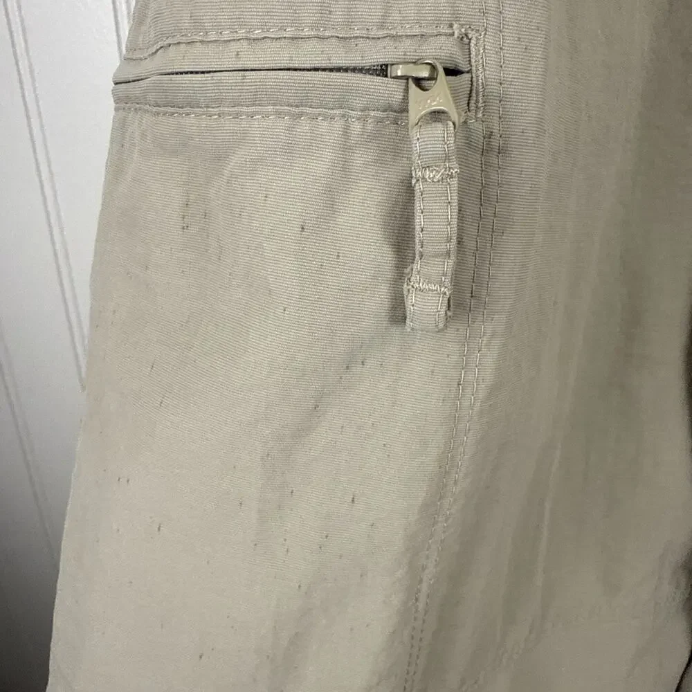 North Face Pants Mens 40 Tan Khaki Chino straight leg Hiking Outdoors Fishing